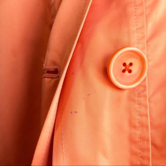 Inspired Style Peach Button Down Ruched Sleeve Jacket 16 - Picture 10 of 16